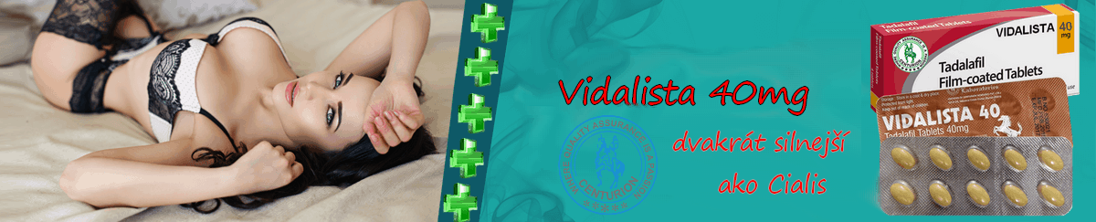 Vidalista 40mg je plnohodnotná náhrada Cialisu 20mg svojim účinkom aj dĺžkou účinku predbieha originál Cialis